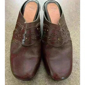 Leather clogs - Nurture Bridgette by Lamaze Dark brown‎ Size 9